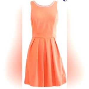 Alya Dress With Beaded Neckline Back Bow